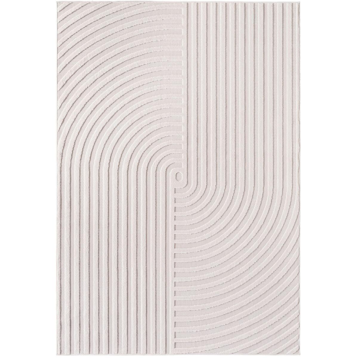 Flachwebteppich, Creme Doha - Creme, Basics, Textil (80/150cm)