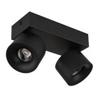 LED-Strahler 56961-2b - Transparent/Schwarz, Design, Kunststoff/Metall (20,5/7,2/12cm) - Globo