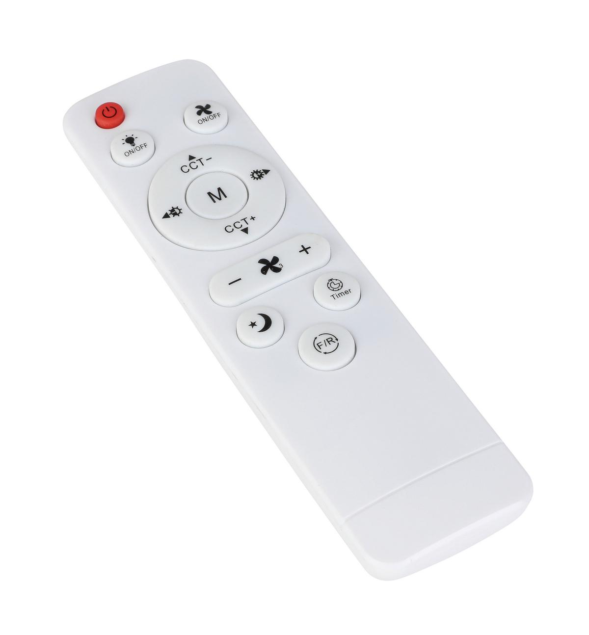 Deckenventilator Carl - Weiß, Basics, Kunststoff (48/12cm) - Luca Bessoni