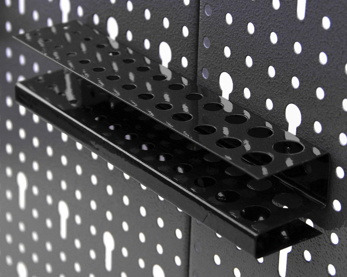 Werkzeug Lochwand Grau B: 119,5 cm - Grau, Basics, Metall (119,5/59,5/2,5cm)