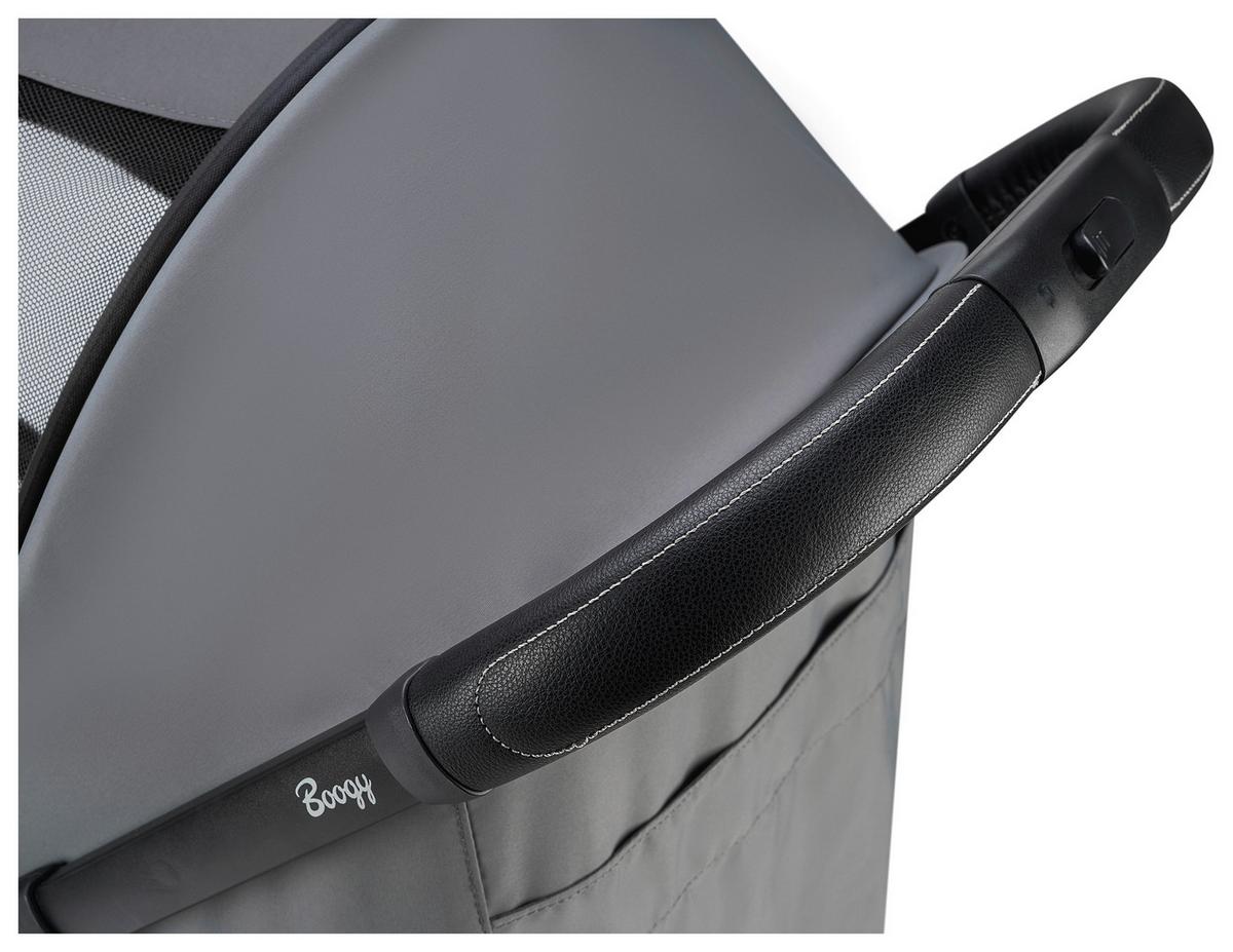 Buggy Boggy 2 Monster Hellgrau, B/h/t: 51x105x84,5cm - Hellgrau/Schwarz, Basics, Textil/Metall (51/105/84,5cm) - Osann