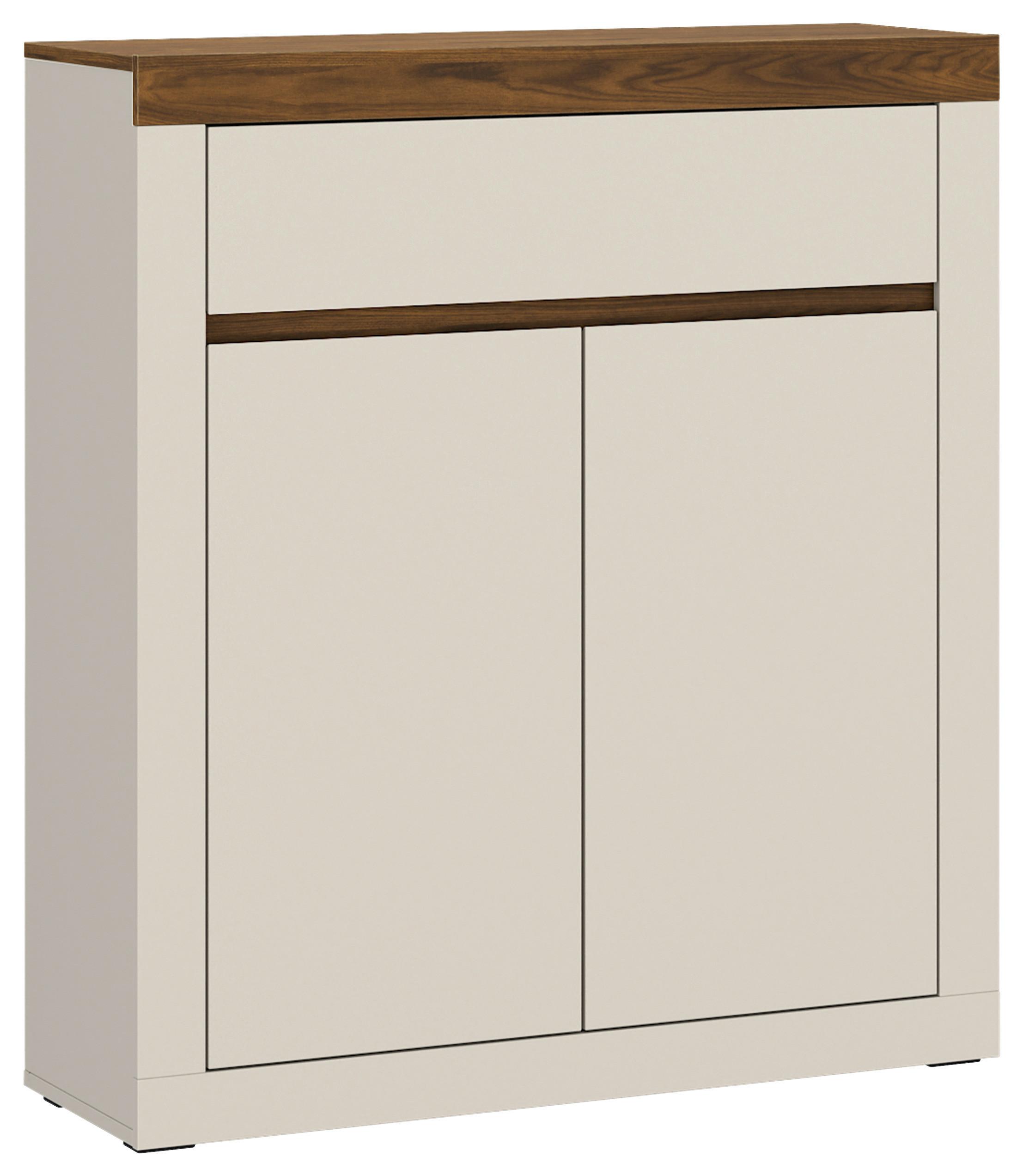 Kommode Salo Kaschmir/Nussbaum B: 94,2cm - Kaschmir/Nussbaumfarben, MODERN, Holzwerkstoff (94,2/109/36,6cm)
