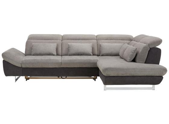 Sedací Souprava Jersey - šedá/černá, Moderní, textil (297/100/228cm) - Premium Living Sedací Souprava Jersey - šedá/černá, Moderní, textil (297/100/228cm) - Premium Living