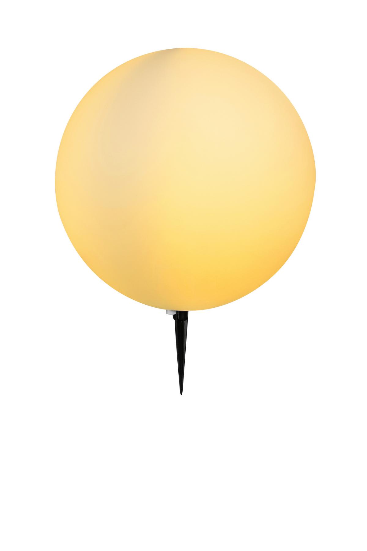 Außenstehleuchte 31776 Toula - Schwarz/Weiß, Design, Kunststoff (40/56cm) - Globo