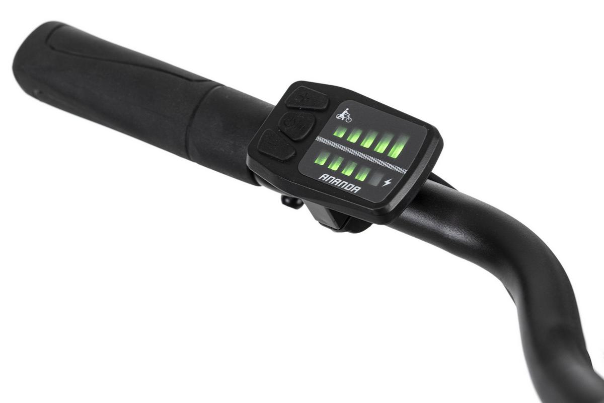 Elektrofahrrad 28 Zoll, 80 Km - Schwarz, MODERN, Metall