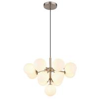 Függőlámpa 56143-13n - nikkel, Design, Üveg/fém (56/120cm) - Globo