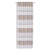 Készfüggöny Miriam Kb. 140/245cm - ezüst/fehér, Modern, textil (140/245cm) - Luca Bessoni