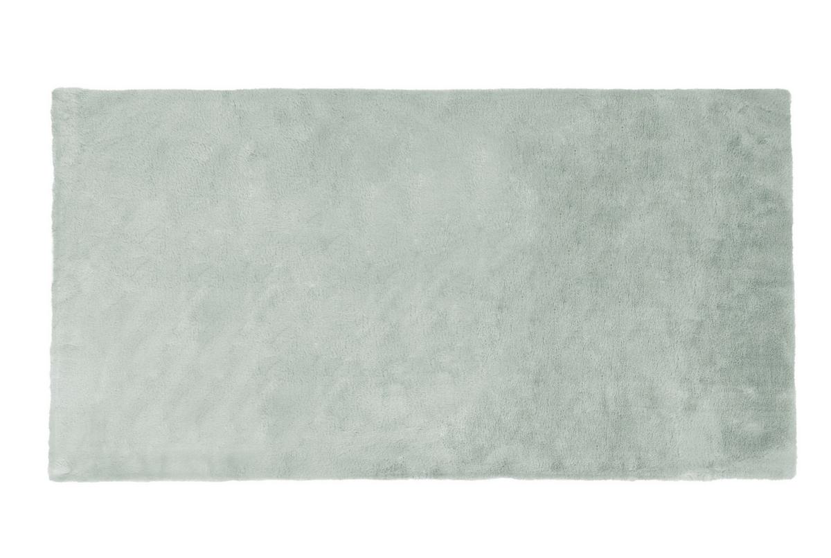 Fellteppich Salbeigrün Kim 120x170 cm, Webpelz - Salbeigrün, MODERN, Textil (120cm) - Luca Bessoni