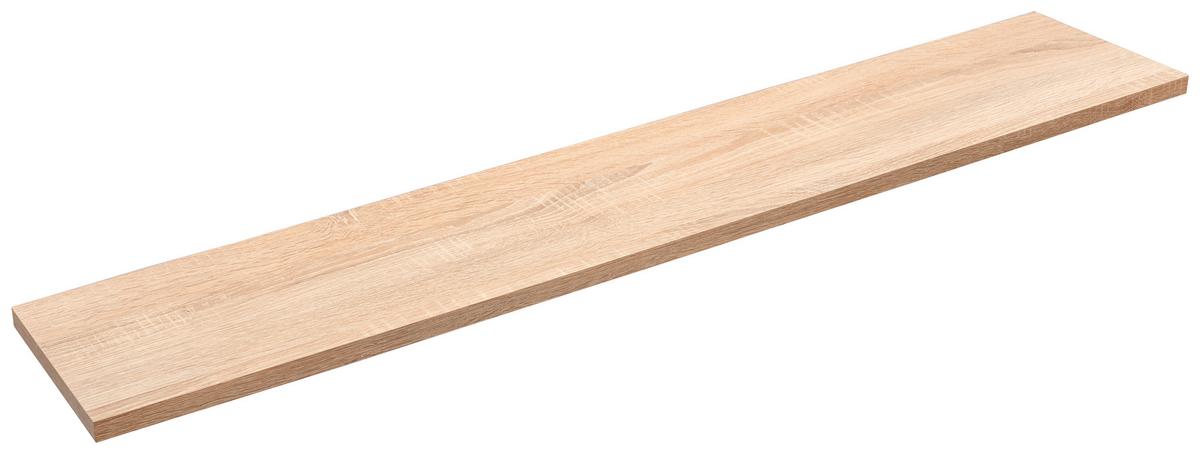 NÁSTENNÁ POLICA SKATE 120/20 - dub sonoma, Modern, kompozitné drevo (120/1,8/20cm)