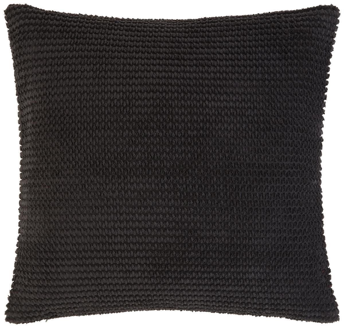 POTAH NA POLŠTÁŘ Maxima, 50/50cm, černá - černá, textil (50/50cm) - Premium Living