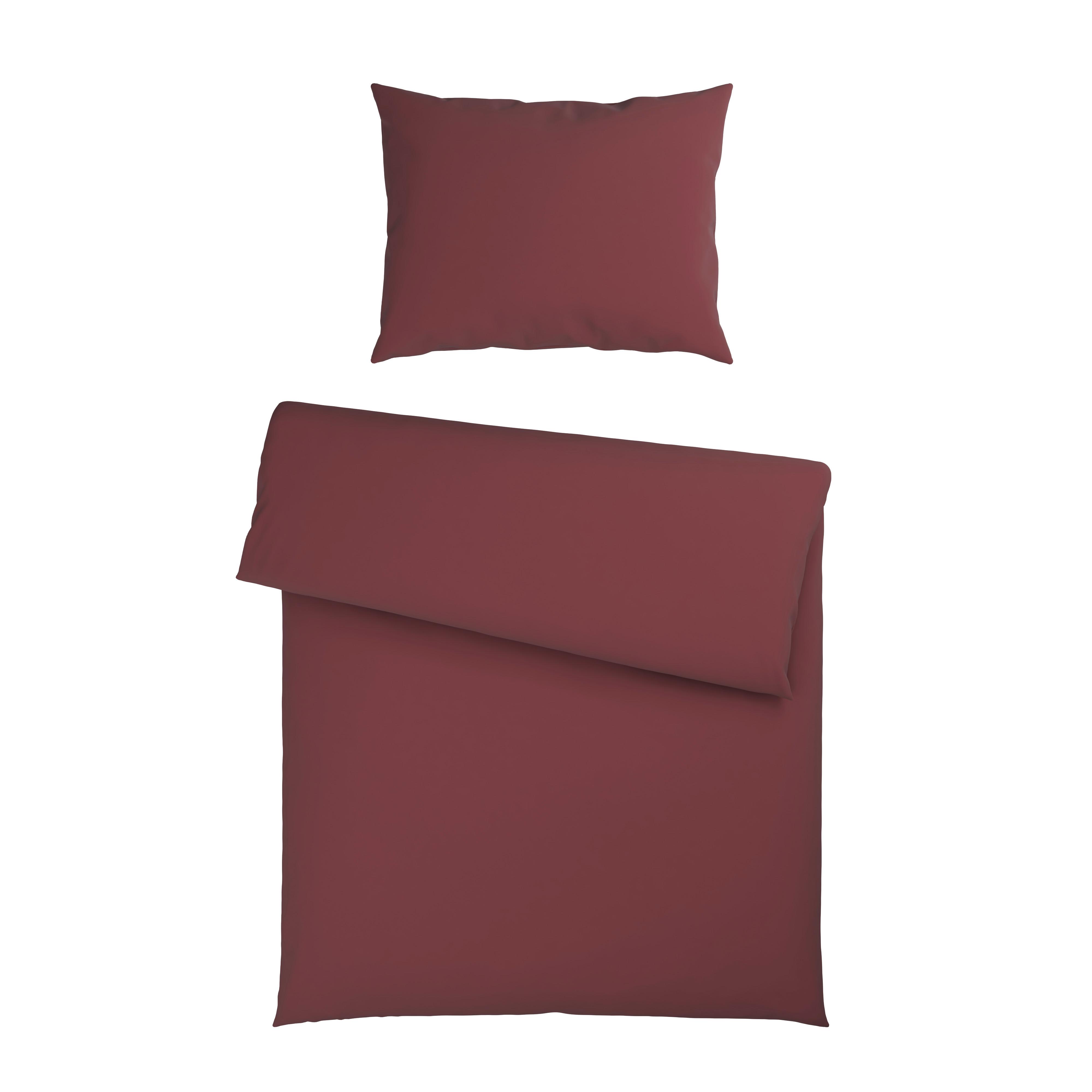 POSTEĽNÁ BIELIZEŇ ELENA - červenohnedá, Modern, textil (140/200cm) - Mömax