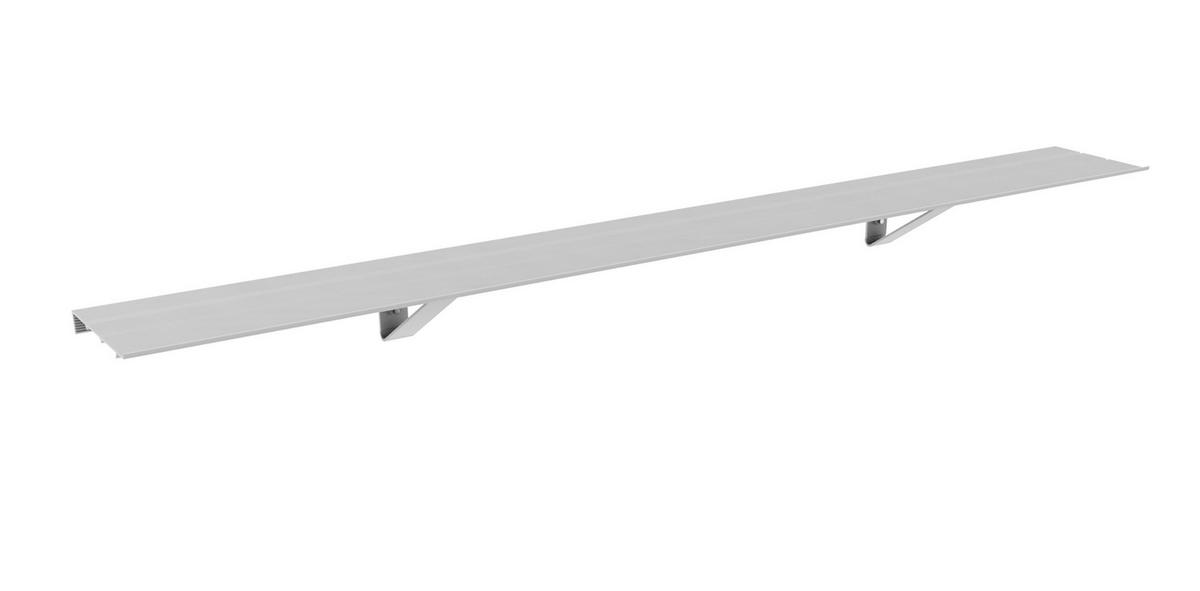 Gewächshausregal 260220 - Alufarben, Basics, Metall (15/8,4/121,5cm)