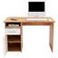 Schreibtisch Palermo - Eichefarben/Weiß, MODERN, Holzwerkstoff (110/74/60cm) Schreibtisch Palermo - Eichefarben/Weiß, MODERN, Holzwerkstoff (110/74/60cm)