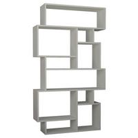 Bücherwand Karmato Bücherregal - Weiß, Design, Holzwerkstoff (96/169/26cm) - Livetastic