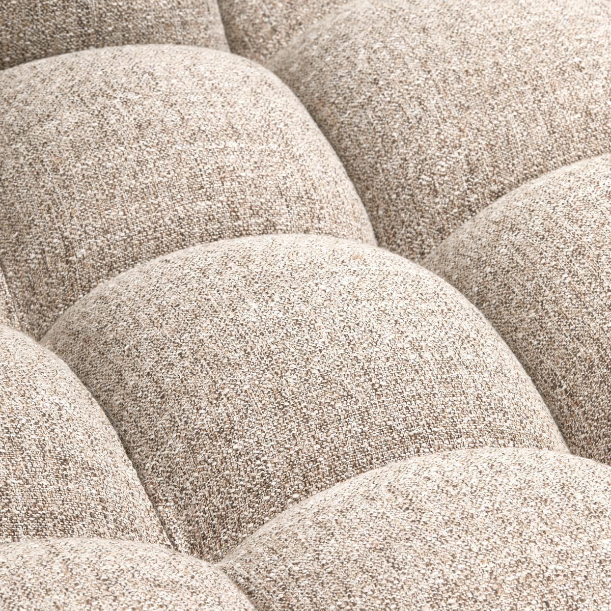 Ecksofa Allure Naturfarben S: 324x165cm - Schwarz/Naturfarben, Design, Textil (324/165cm) - Livetastic
