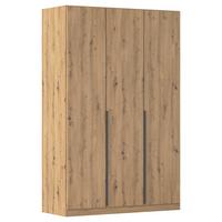 Drehtürenschrank Alabama Eiche Dekor B: 136 Cm - Eiche Artisan, MODERN, Holzwerkstoff (136/229/54cm) - Rauch Möbel