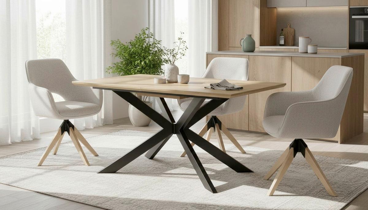 Armlehnstuhl Puro Eichefarben/Beige B: 60 cm - Eichefarben/Beige, MODERN, Holz/Textil (60/89/65,5cm) - Livetastic