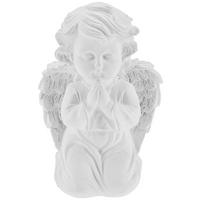Dekoengel Tia - Weiß, KONVENTIONELL, Kunststoff (8,5/6/12,5cm) - Ondega