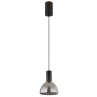 LED-Hängeleuchte 15741h1 - Schwarz, Design, Glas/Metall (42/150cm) - Globo