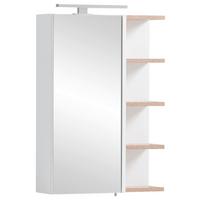 Spiegelschrank Balto - Weiß, MODERN, Glas/Holzwerkstoff (50/74,4/16cm) - MID.YOU