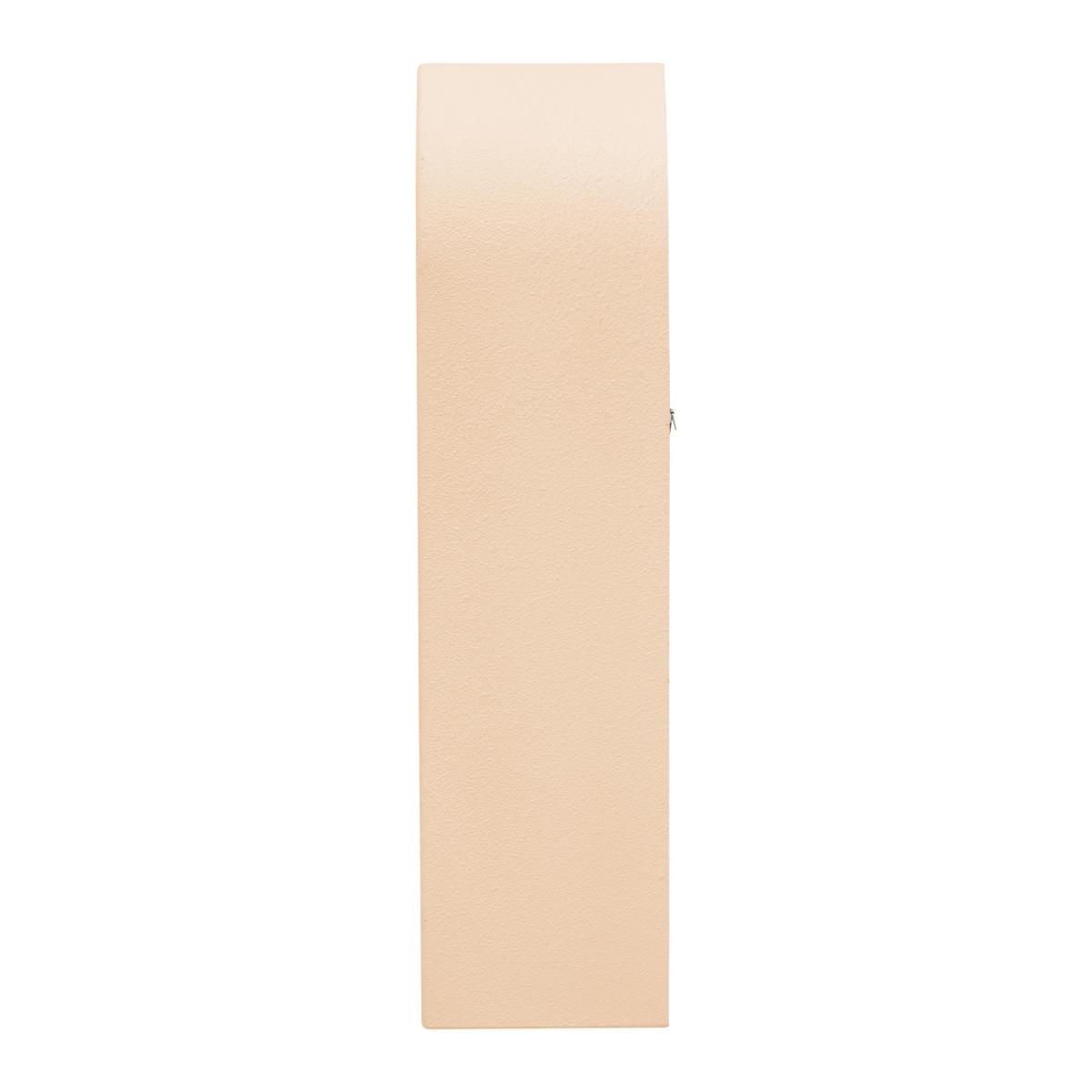 Nástenný regál WILMA - svetlohnedá, Lifestyle, kompozitné drevo (30/50/13cm) - Premium Living