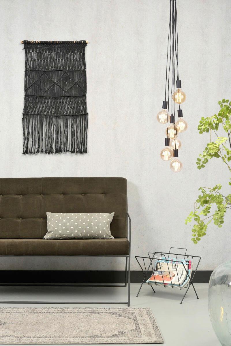 Hängeleuchte Oslo Schwarz B: 35 Cm - Schwarz, Trend (35/35/150cm) - It's about Romi