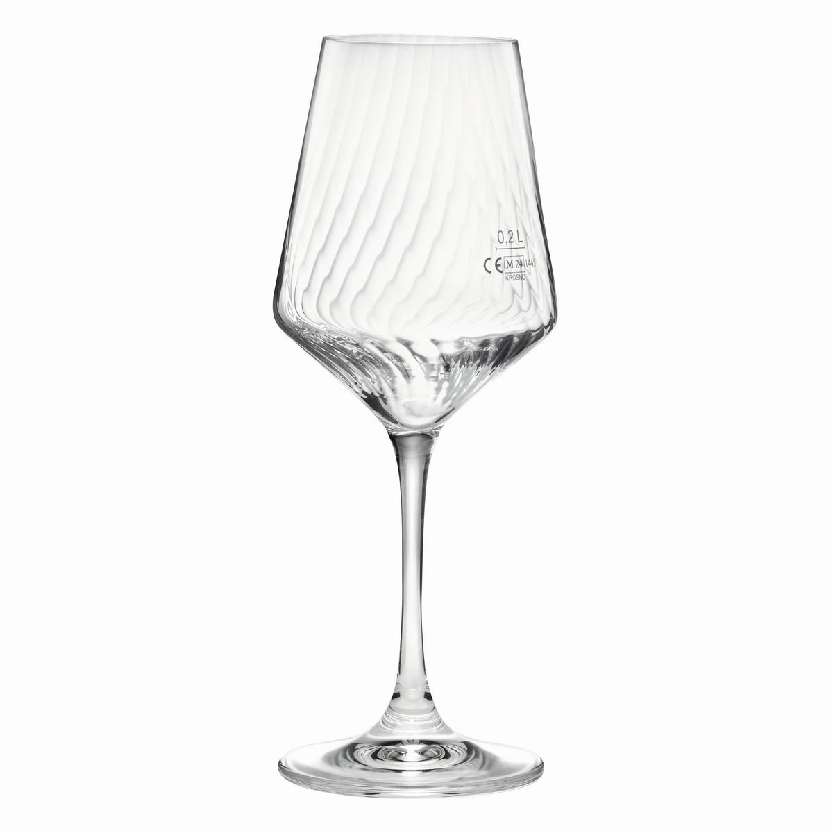 GLÄSERSET 9x24,5 cm, 450 ml - Klar, Basics, Glas (9/24,5cm) - Van Well