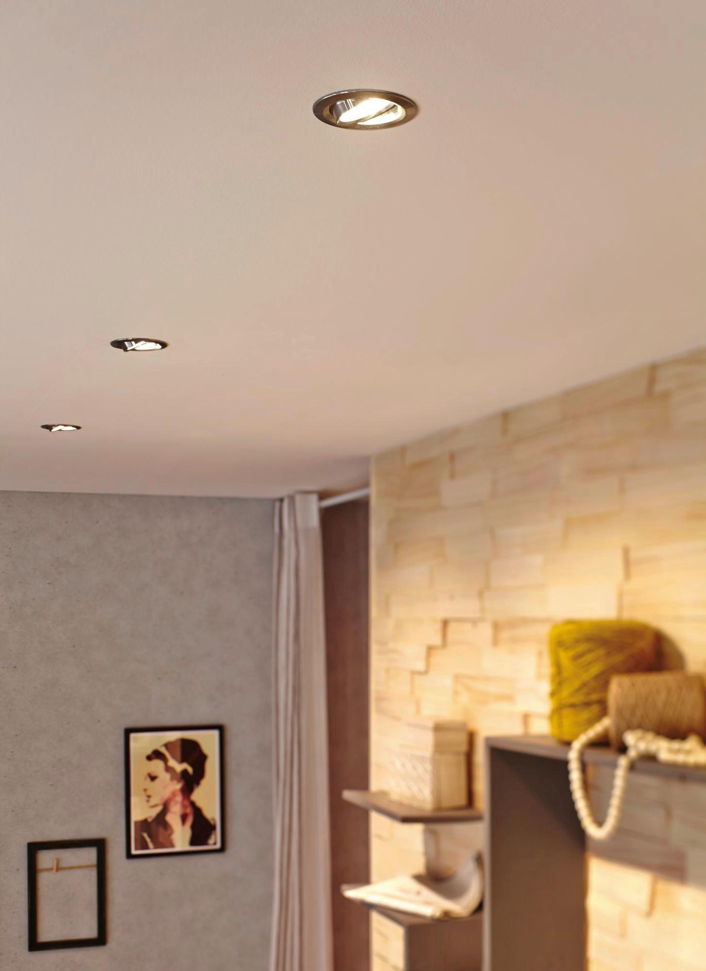 Runde LED-Spotleuchten aus Metall