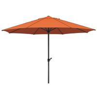 Sonnenschirm Adria BxHxT: 350x275x350 cm Terracotta - Anthrazit/Terracotta, Basics, Textil/Metall (350/275cm) - Schneider