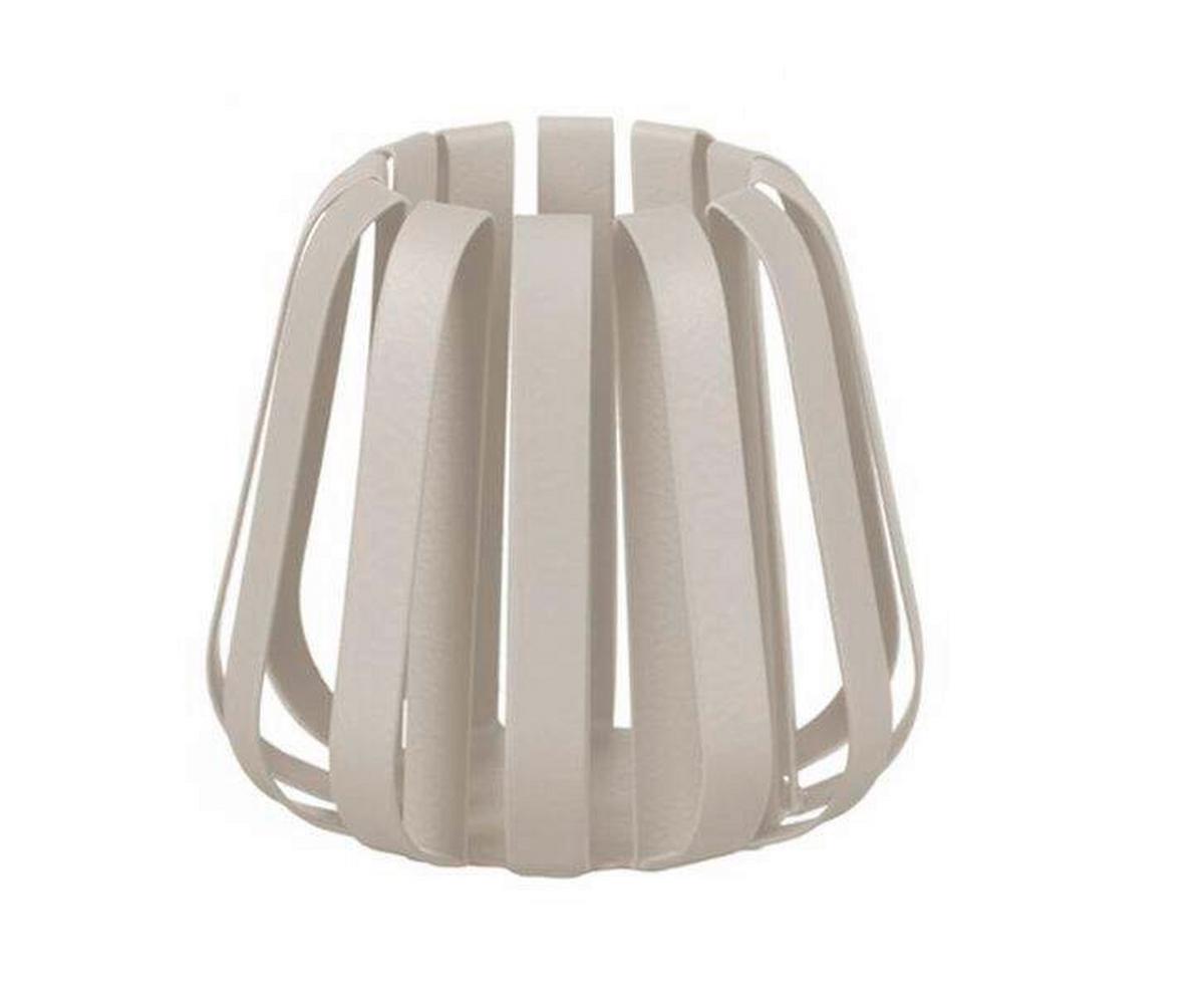 STOJAN NA SVÍČKU Luisa, P/V: 12/10,5 cm - pískové barvy, Romantický / Rustikální, kov (12/10,5cm) - Mömax
