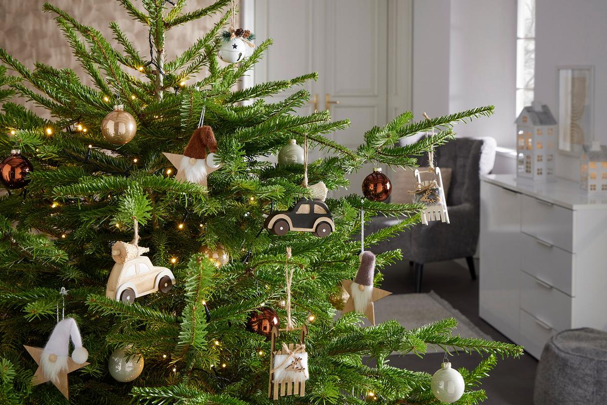 Weihnachtsfigur Christoph - Multicolor, KONVENTIONELL, Glas/Holz - Luca Bessoni