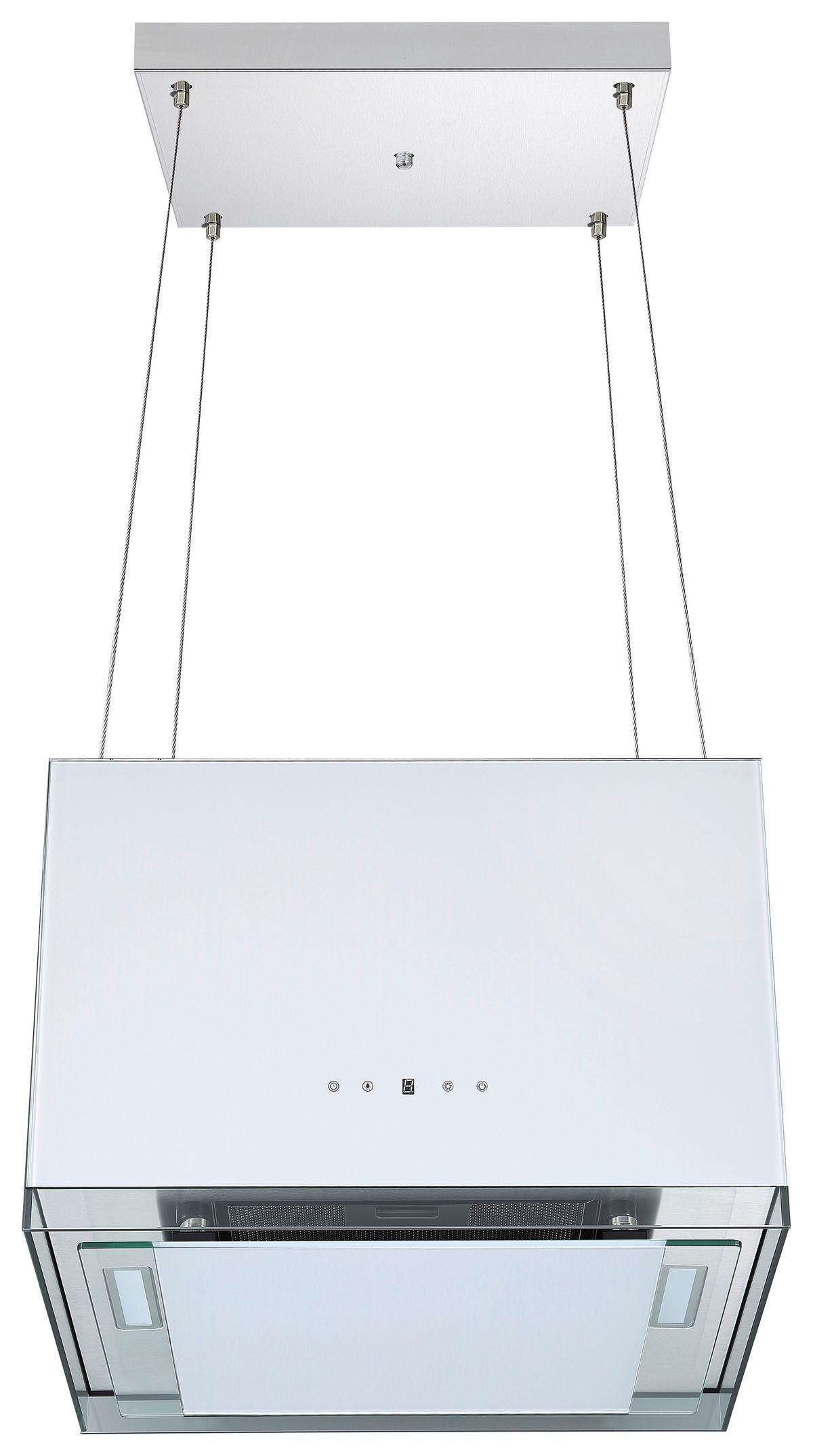 Küchenblock Gabriel Inselküche 290 Cm - Wildeiche/Weiß Hochglanz, Design, Holzwerkstoff (290-150cm) - Respekta