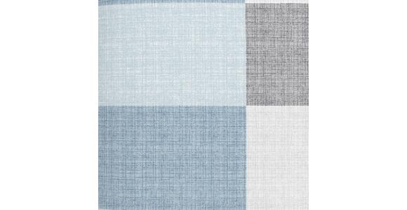 Linon Bettwäsche 140x200 cm Ela Su Baumwolle Blau/Grau - Blau/Grau, MODERN, Textil - Luca Bessoni