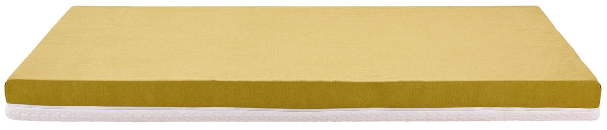 Taschenfederkernmatratze Enjoy Mia 90x200 H2 H: 17,5 cm - Gelb/Weiß, Textil (90/200cm) - Primatex