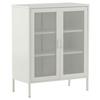 Sideboard Misha - Beige, Design, Metall (80/101,5/40cm) - Livetastic