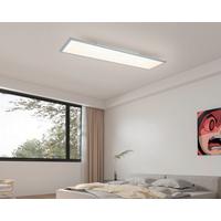 STROPNÍ LED SVÍTIDLO CORNELIUS -AKT- - bílá/barvy stříbra, Moderní, kov/plast (120/30/7,5cm) - Mömax