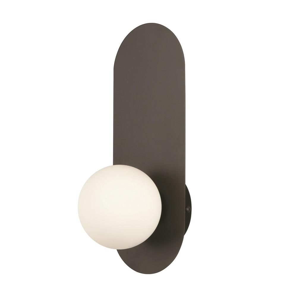 WANDLEUCHTE BAO - Schwarz, MODERN, Metall (13/12/31cm) - MAYTONI