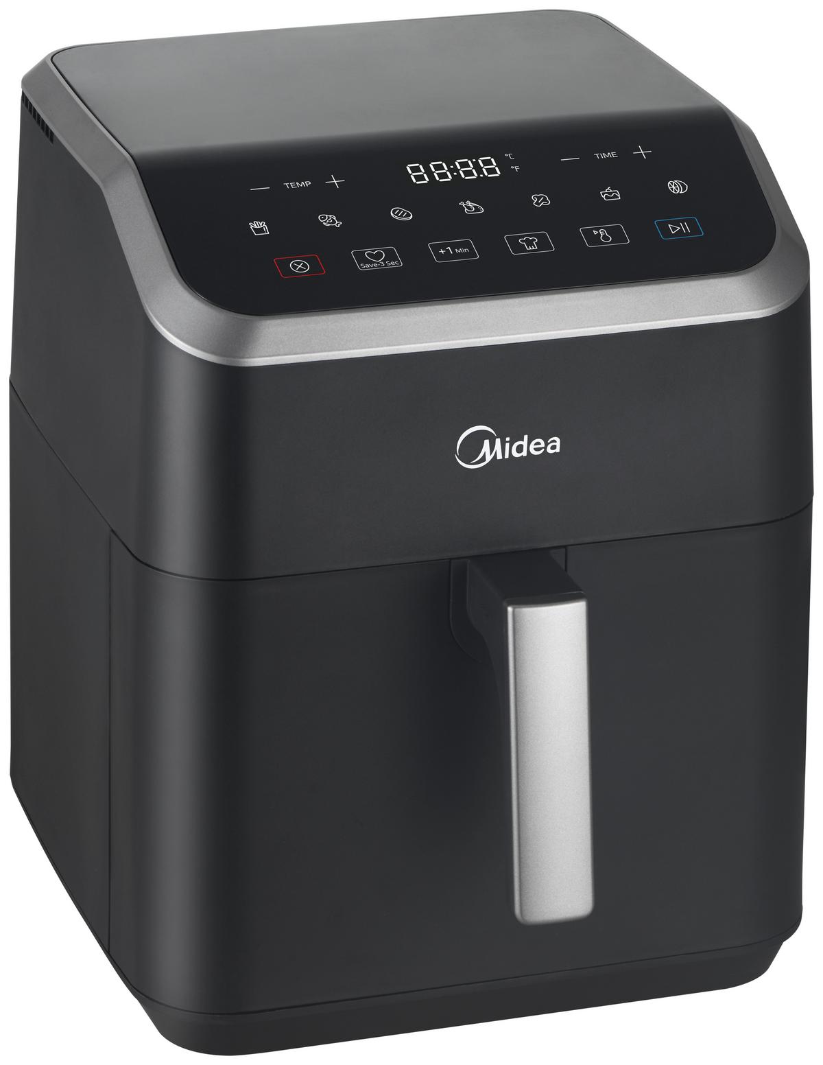 Heißluftfritteuse Air Fryer Freistehend - Basics, Kunststoff (38,7/34,3/27,1cm) - Midea