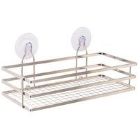 Sprchový regál NIZZA - chrómová, Konventionell, kov (25/11,5/10cm) - Ondega