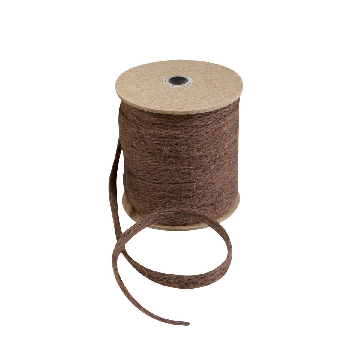Dekoband, Braun, Jute 20 Meter - Braun, Basics, Textil (2000/1cm) - Windhager