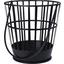 Holzlege Bianca - Schwarz, MODERN, Metall (50/40cm) Holzlege Bianca - Schwarz, MODERN, Metall (50/40cm)