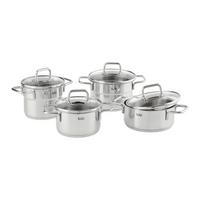 KOCHTOPFSET SILIT EXTRA COOK MINI - Edelstahlfarben, KONVENTIONELL, Metall (21,5/23,8/37,4cm) - Silit
