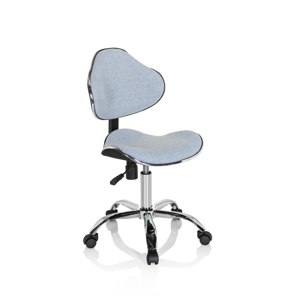 Jugenddrehstuhl Kiddy Gti 3 Hellblau - Hellblau, Basics, Kunststoff (47/87-98/49cm) - MID.YOU