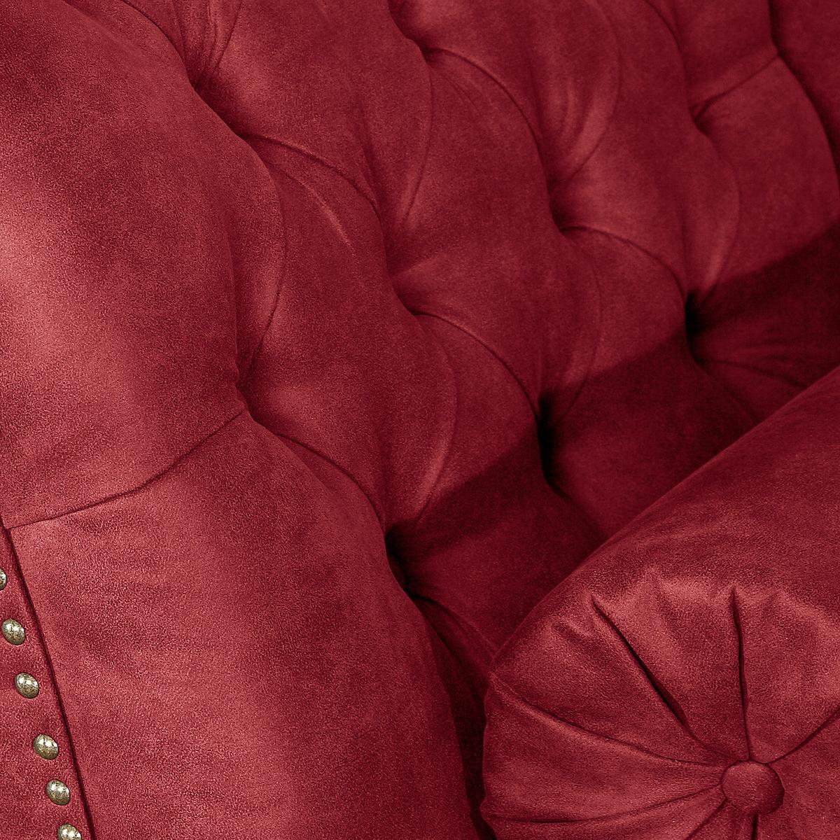 Récamiere Pako Rostfarben B: 185cm - Rostfarben/Braun, Design, Textil (185/93/75cm) - Livetastic