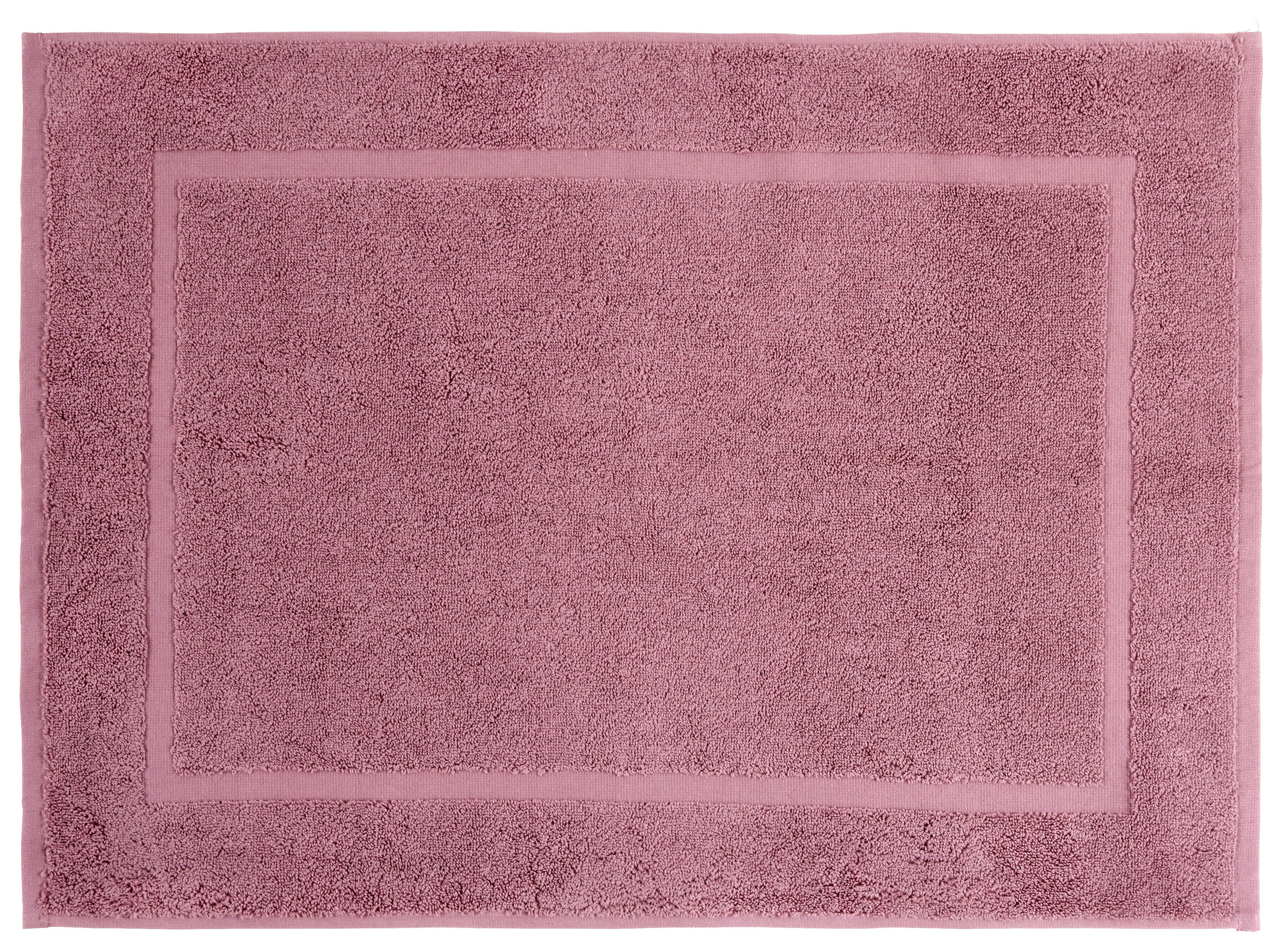 KÚPEĽŇOVÁ PREDLOŽKA Melanie, 50/70cm, fialová - hnedofialová, textil (50/70cm) - Modern Living