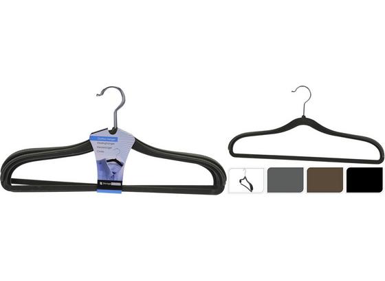 Kleiderbügel Kajaan - Schwarz/Braun, Basics, Kunststoff (21/44cm) Kleiderbügel Kajaan - Schwarz/Braun, Basics, Kunststoff (21/44cm)