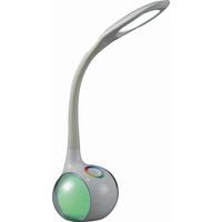 Schreibtischleuchte Bruno - Weiß, MODERN, Kunststoff/Metall (12,5/12,5/34cm) - Luca Bessoni