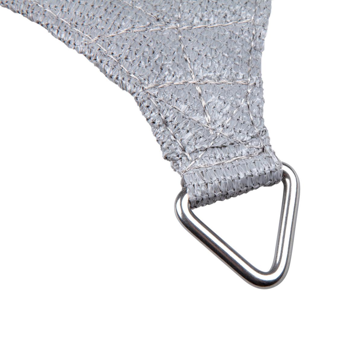 Sonnensegel Rechteck 2,60x3,6 M - Grau, Basics, Textil (260/360cm)