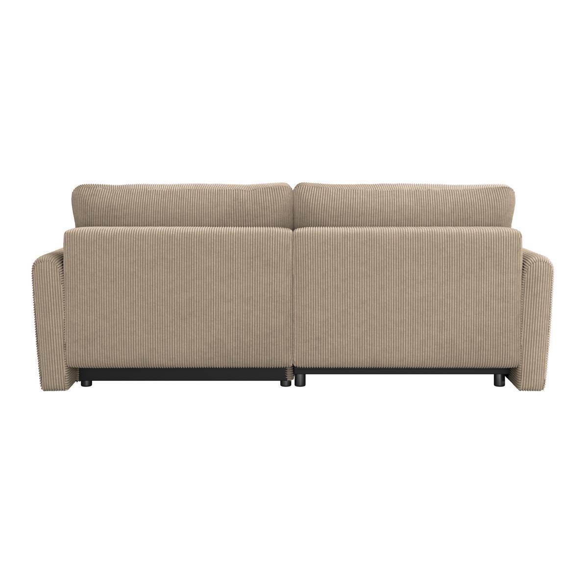 Ecksofa Josh Creme S: 229x146 Cm - Creme, Trend, Textil (229/146cm)