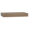 Wandkonsole Las Vegas Eiche Dunkel Dekor B: 80 cm - Eiche dunkel, MODERN, Holzwerkstoff (80/10/48cm) - Vertico